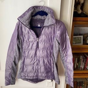 Purple Spyder Women's Solitude 1/2 Zip Down Jacket